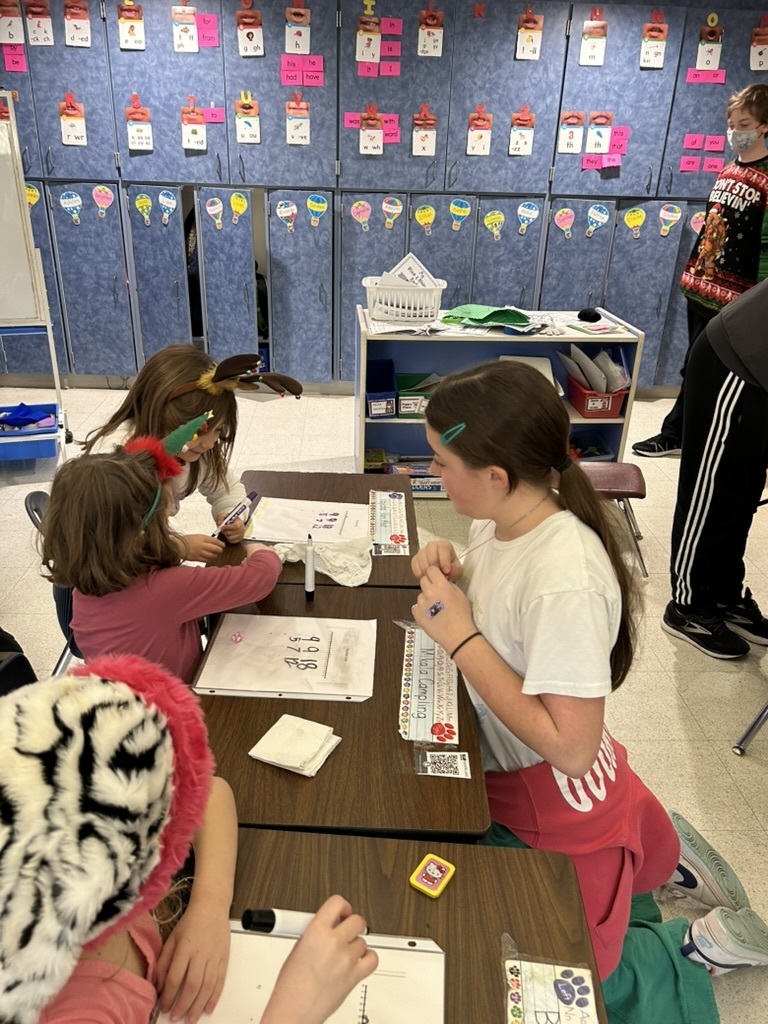 MS students at the PC