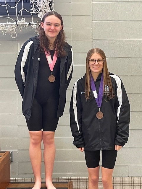 Emily Gaskins 5th Place and Avery Peterson 7th Place