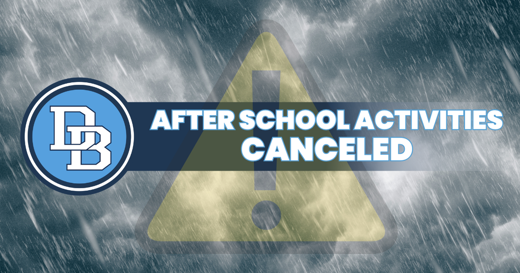 After School Activities Canceled