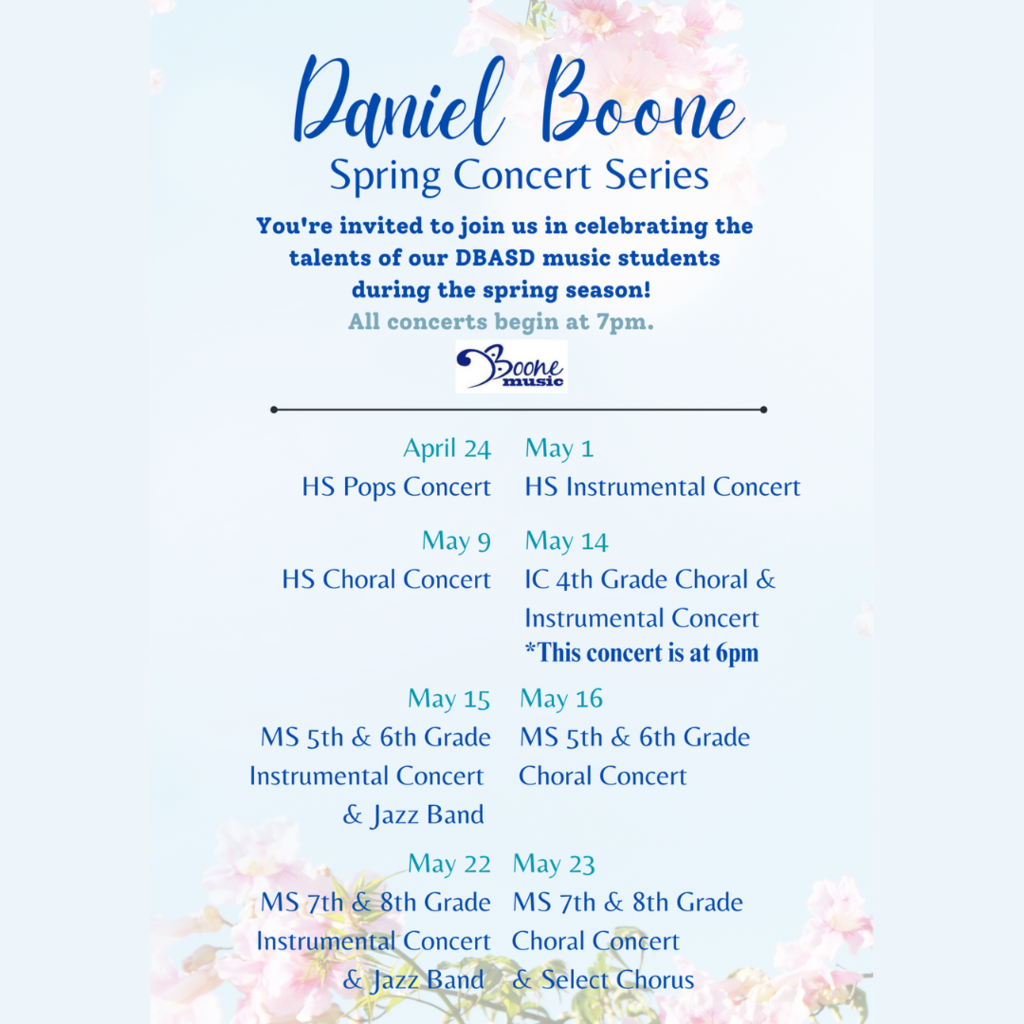 DBASD Spring Concert Series