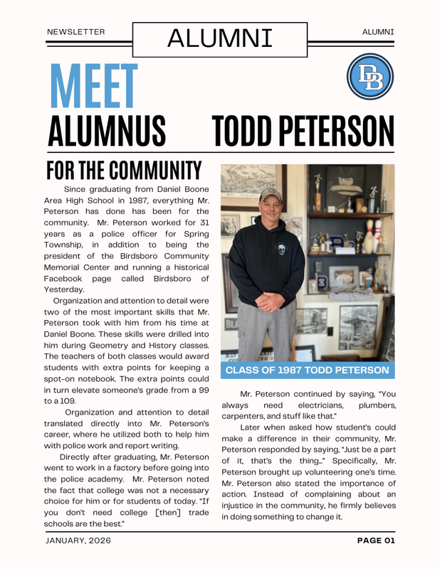 Meet Alumnus Todd Peterson