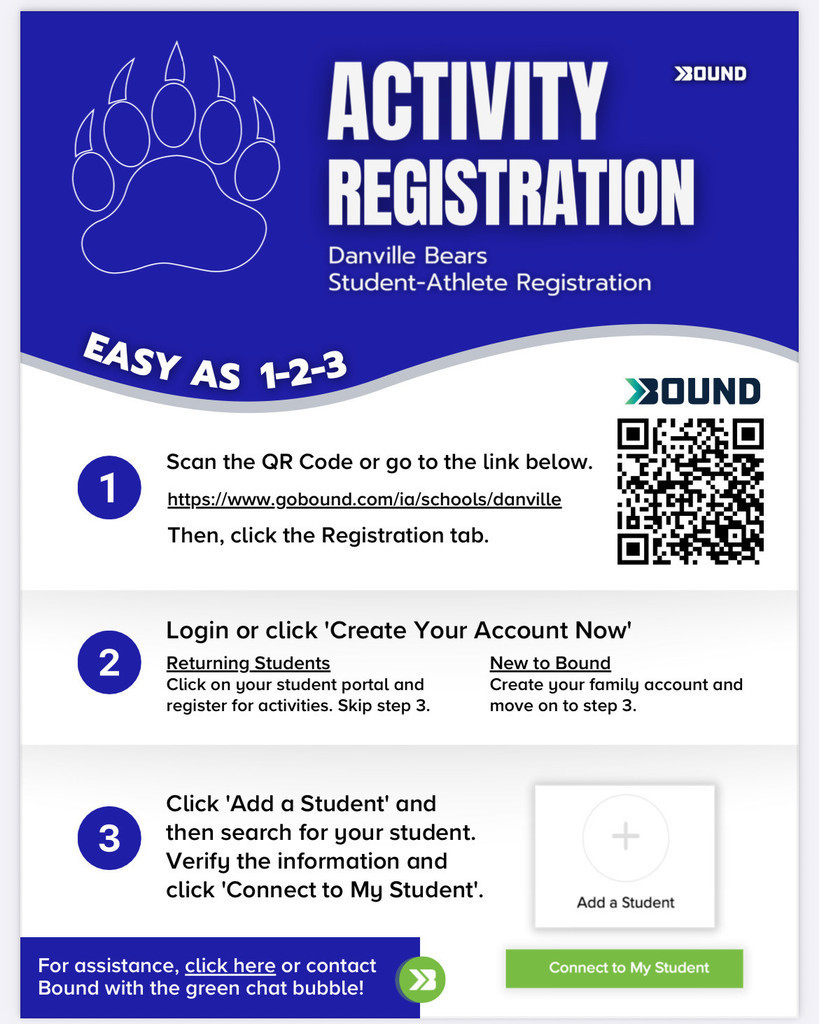 Activity Registration Instructions