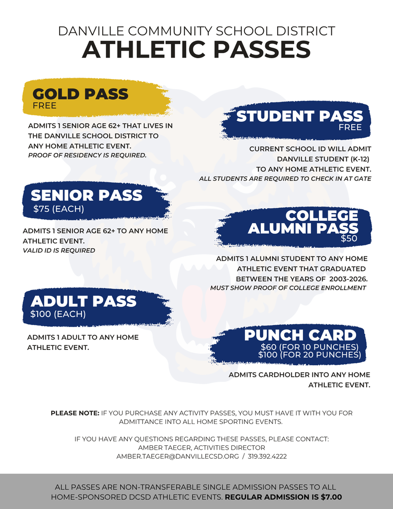 Athletic Passes