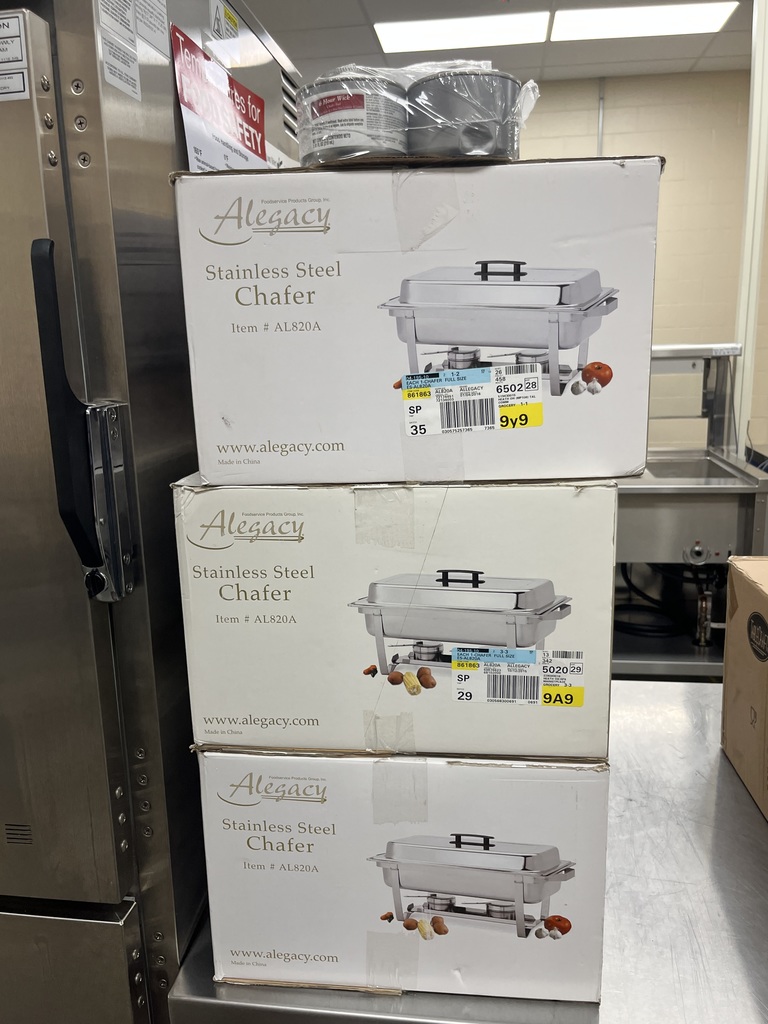 chafer pans