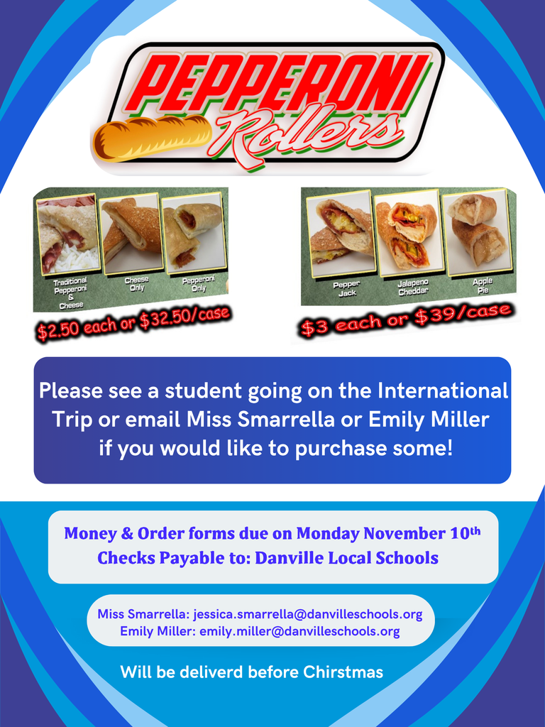 International Trip Pepproni Rollers Fundraiser