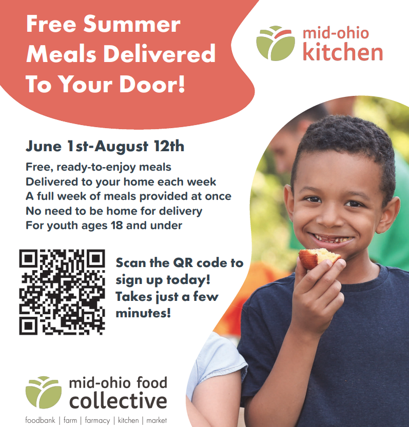 Free Summer Meals delivered to your door!