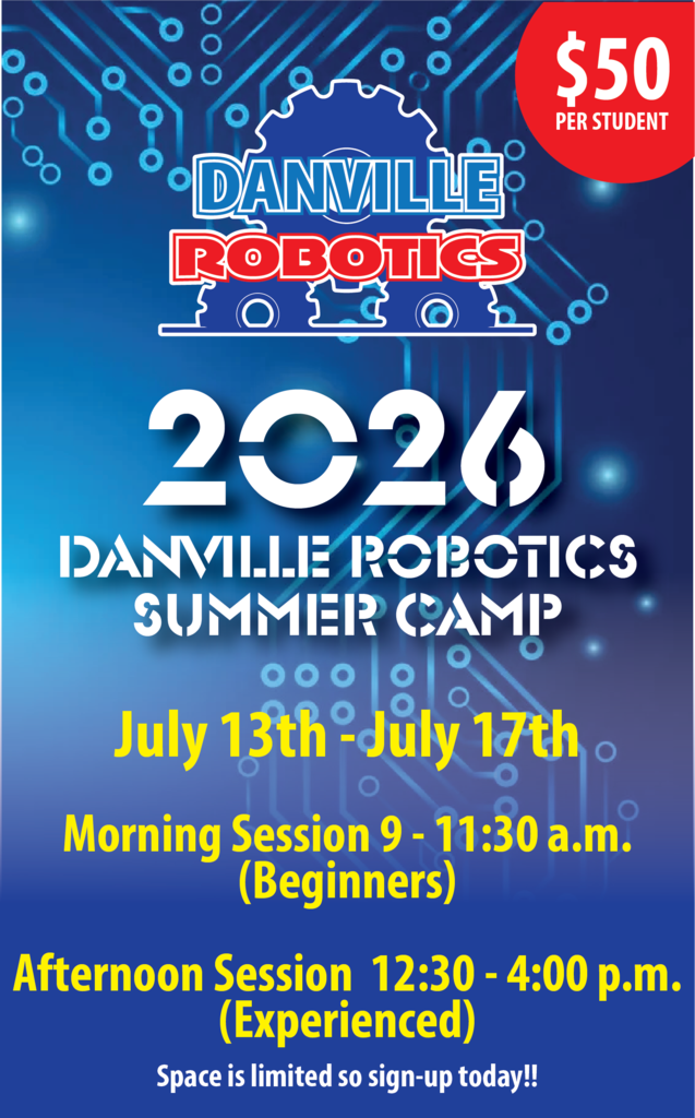 2026 DANVILLE ROBOTICS SUMMER CAMP