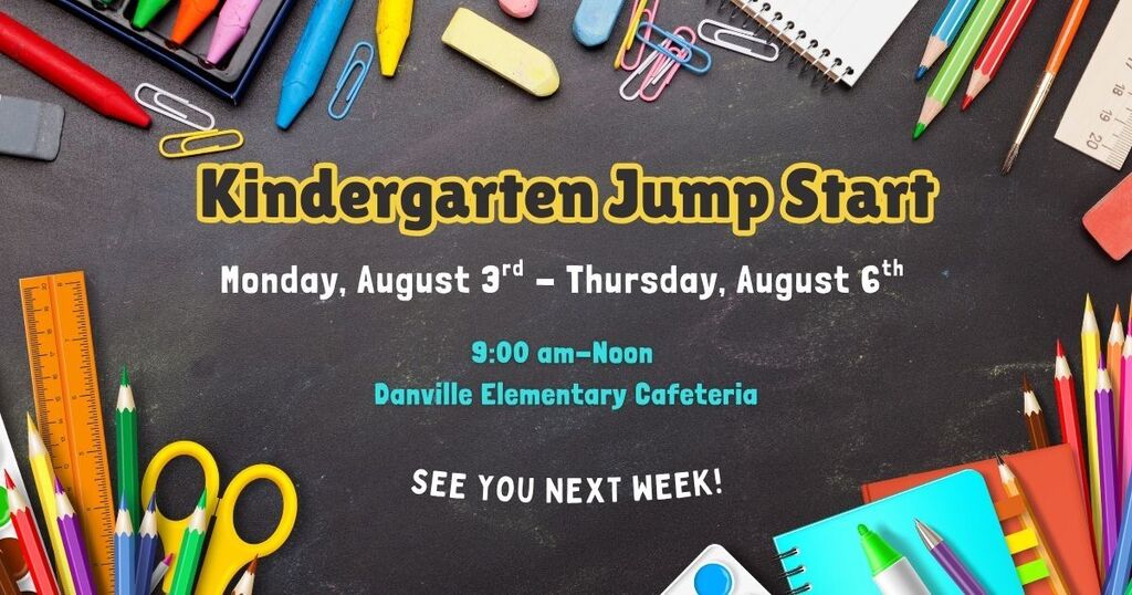 Kindergarten Jump Start begins next week