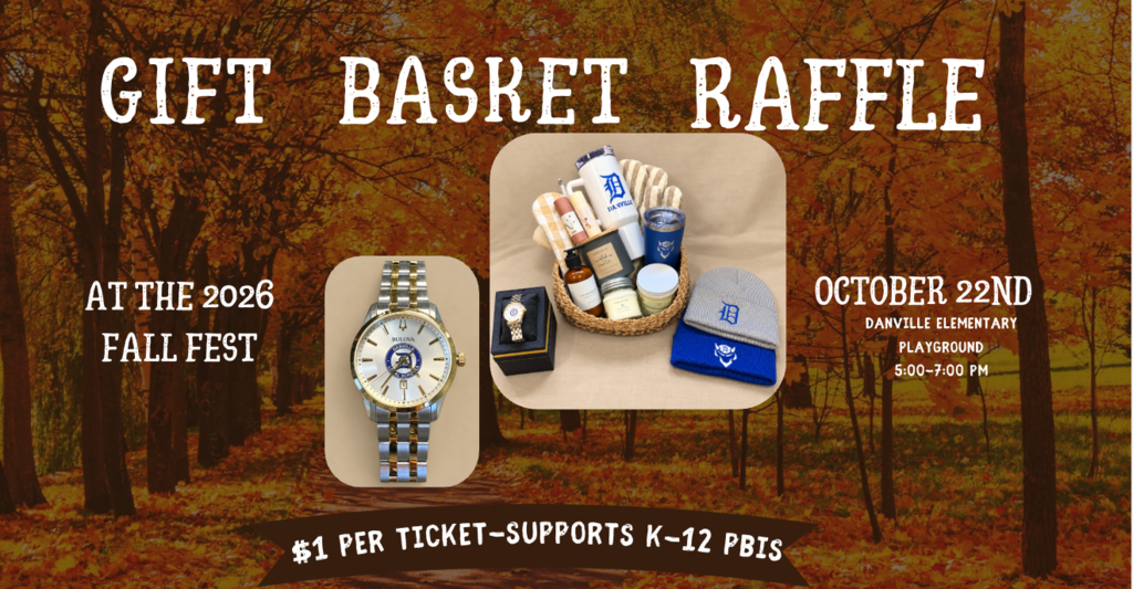 Basket Raffle at Fall Fest 10/22.