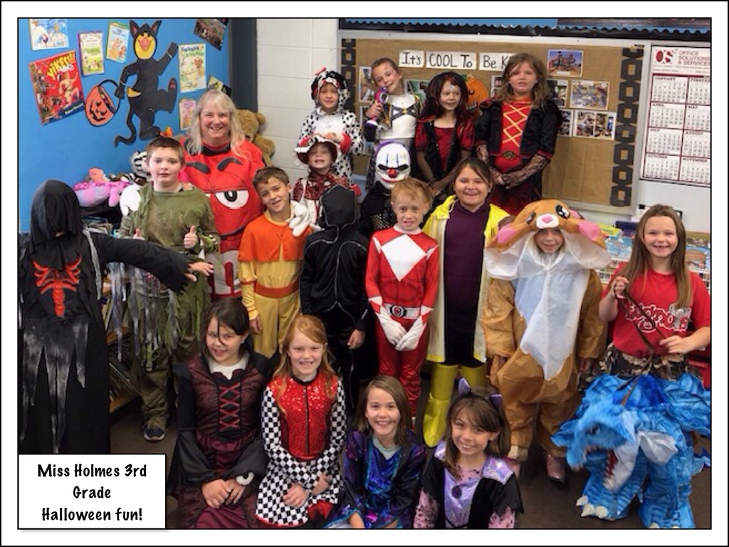 3rd Grade Halloween Fun!