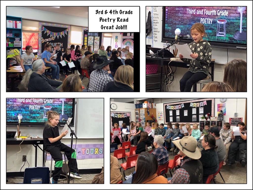 3rd and 4th Grade Poetry Read