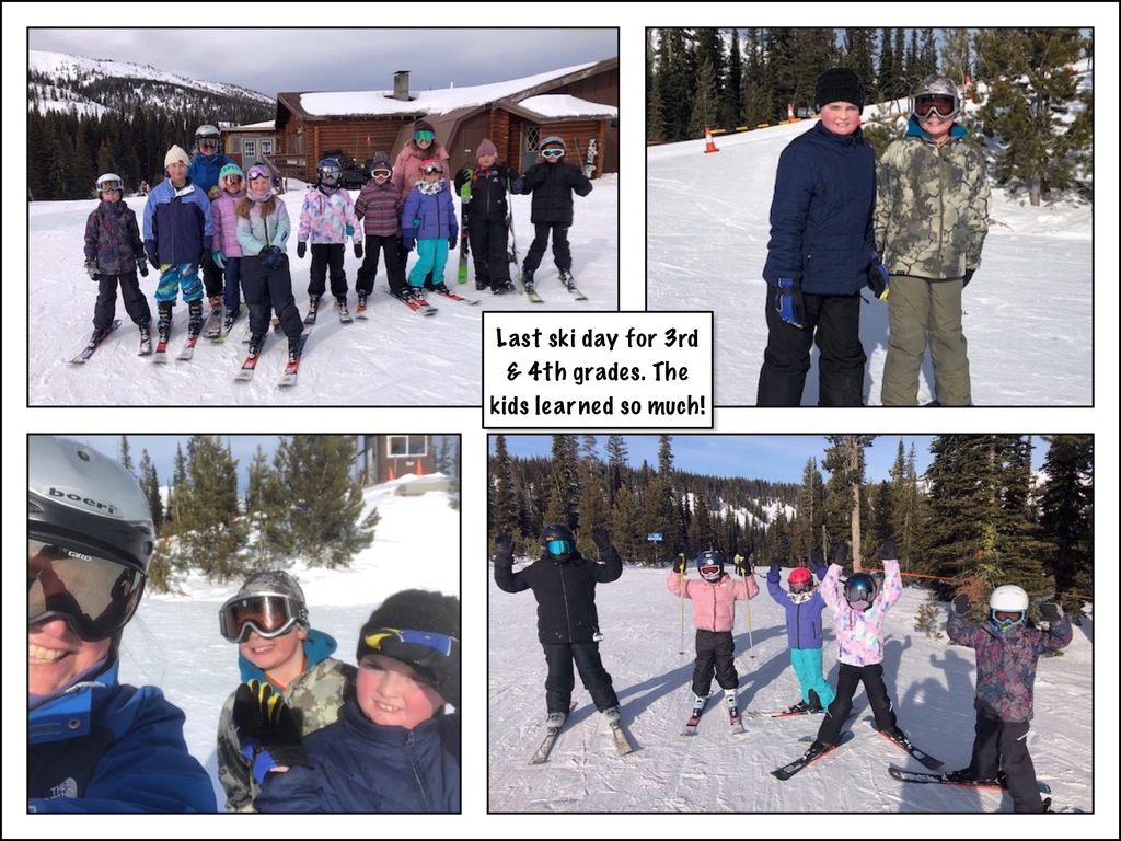 Our last ski trip for 3rd and 4th graders.