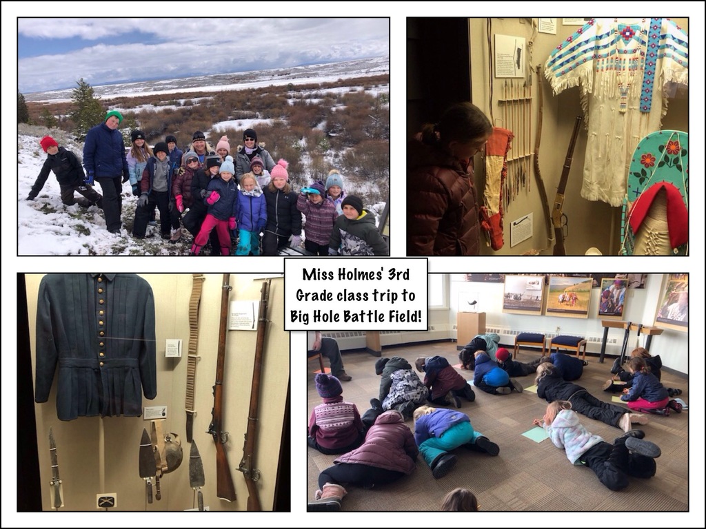 3rd Grade trip to the Big Hole National Park