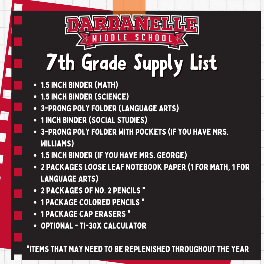 Supply List