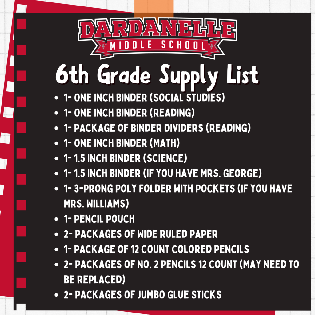 Supply List