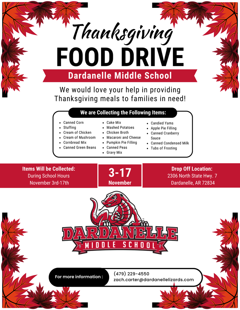 Thanksgiving Food Drive 2025