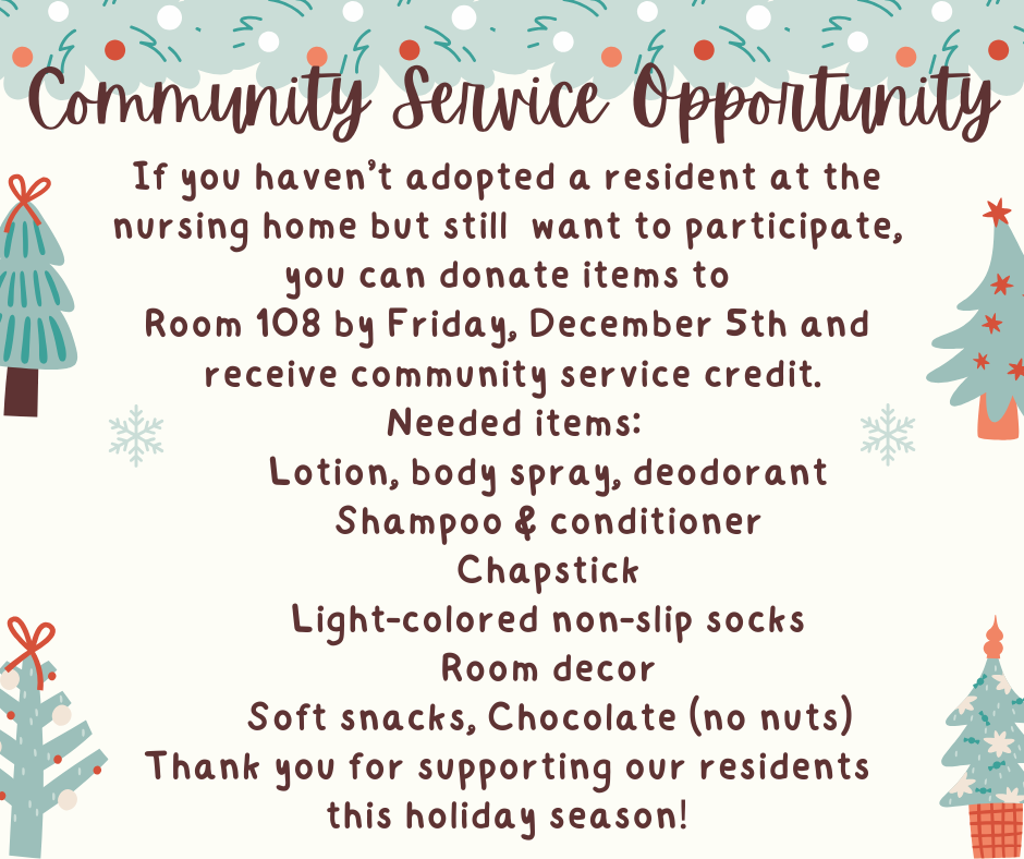 Nursing Home community service