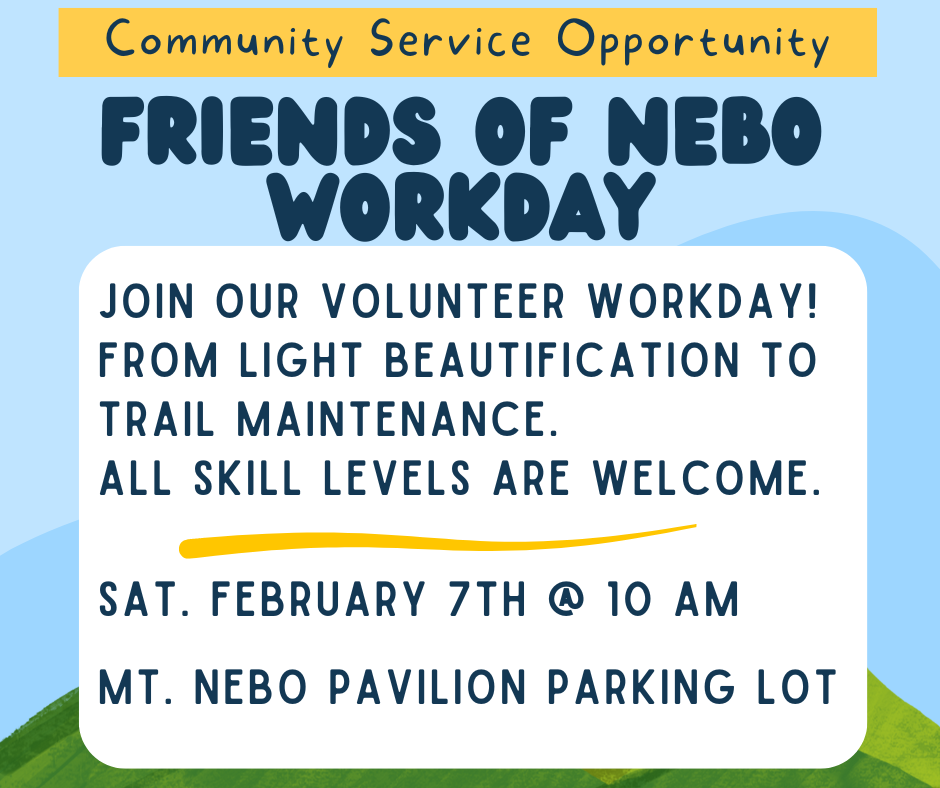 Friends of Nebo Workday