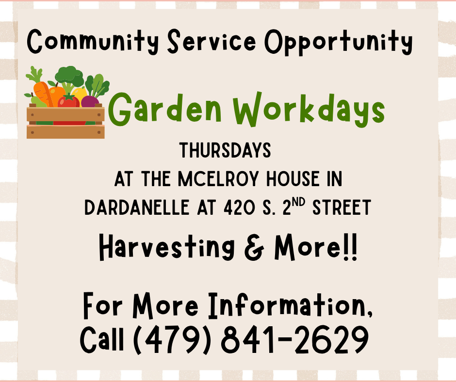 Community Service Opportunity