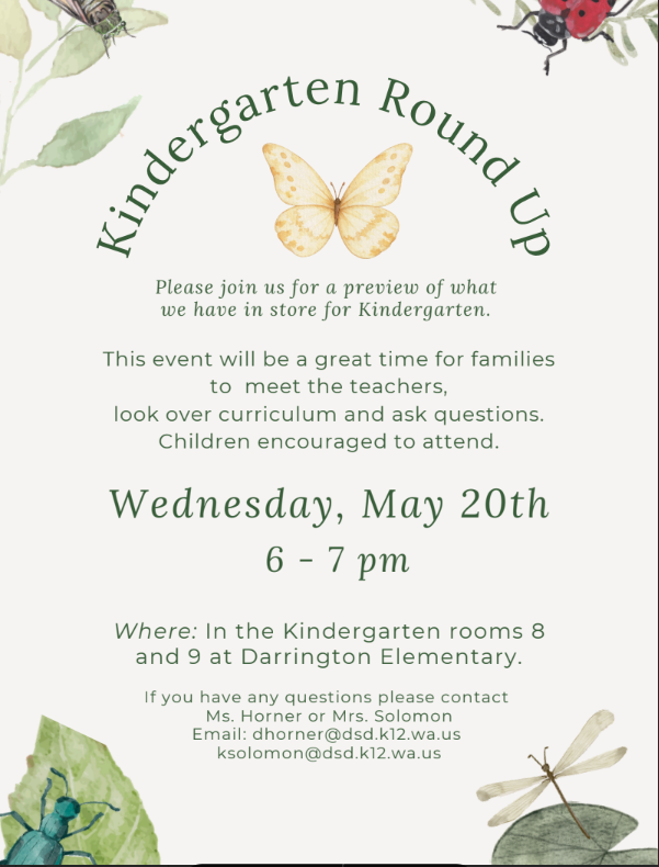 Kindergarten round up