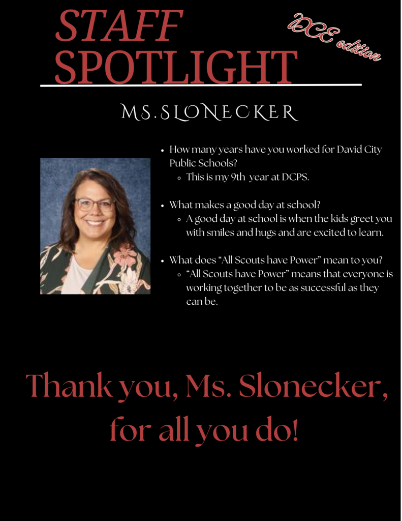 Ms. Slonecker