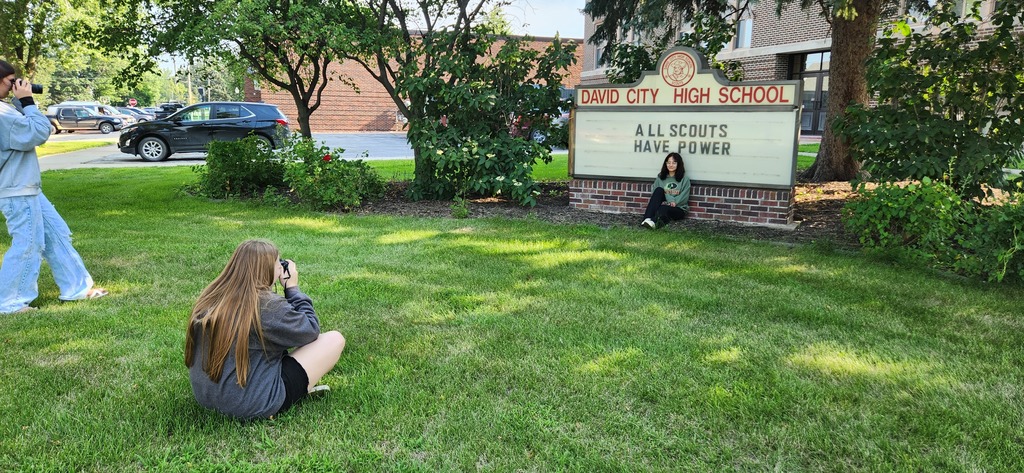 Students practicing Photography