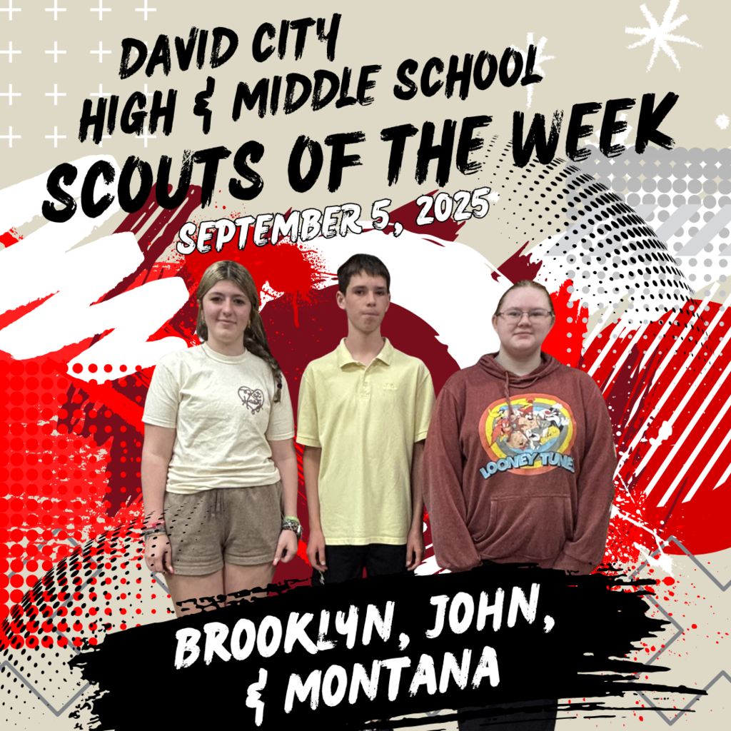 Congratulations to the September 5th Scouts of the week