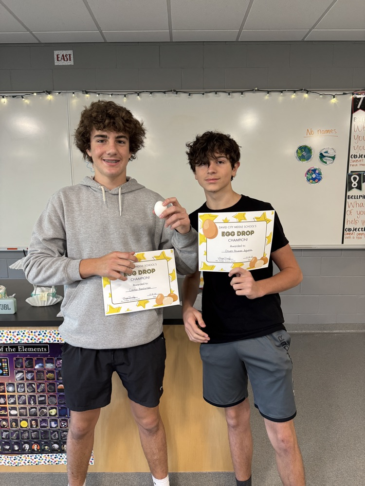Carter and Oliver - winners!