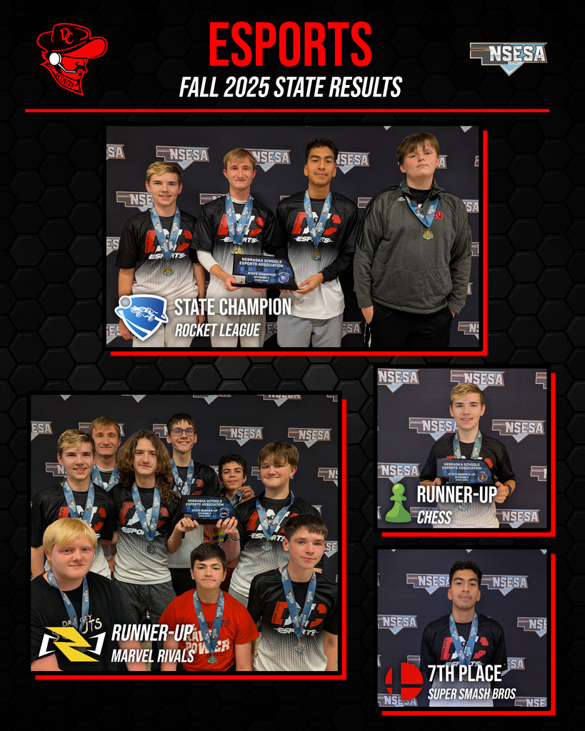 Esports Fall 2025 David City State Results