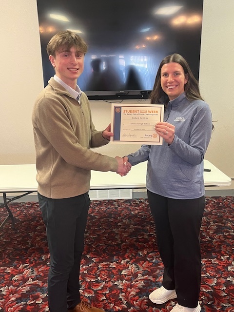 Cohen Rotary Student of the Week