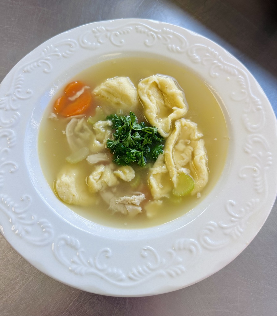 Culinary Arts making chicken noodle soup