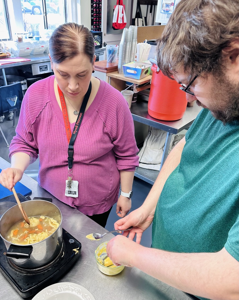 Culinary Arts making chicken noodle soup