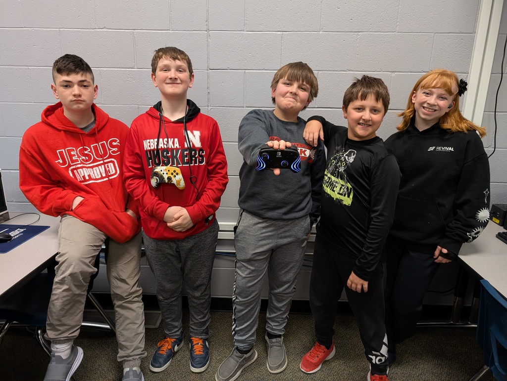 MS Mario Kart team posing for team photo.