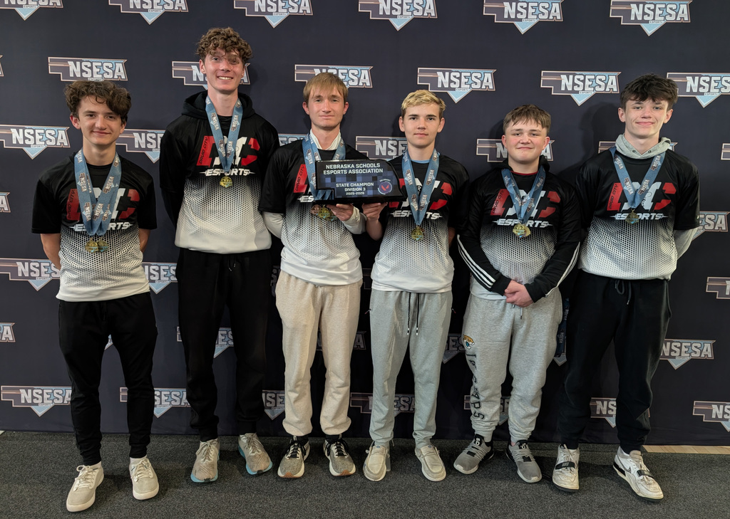 Valorant State Champion team photo