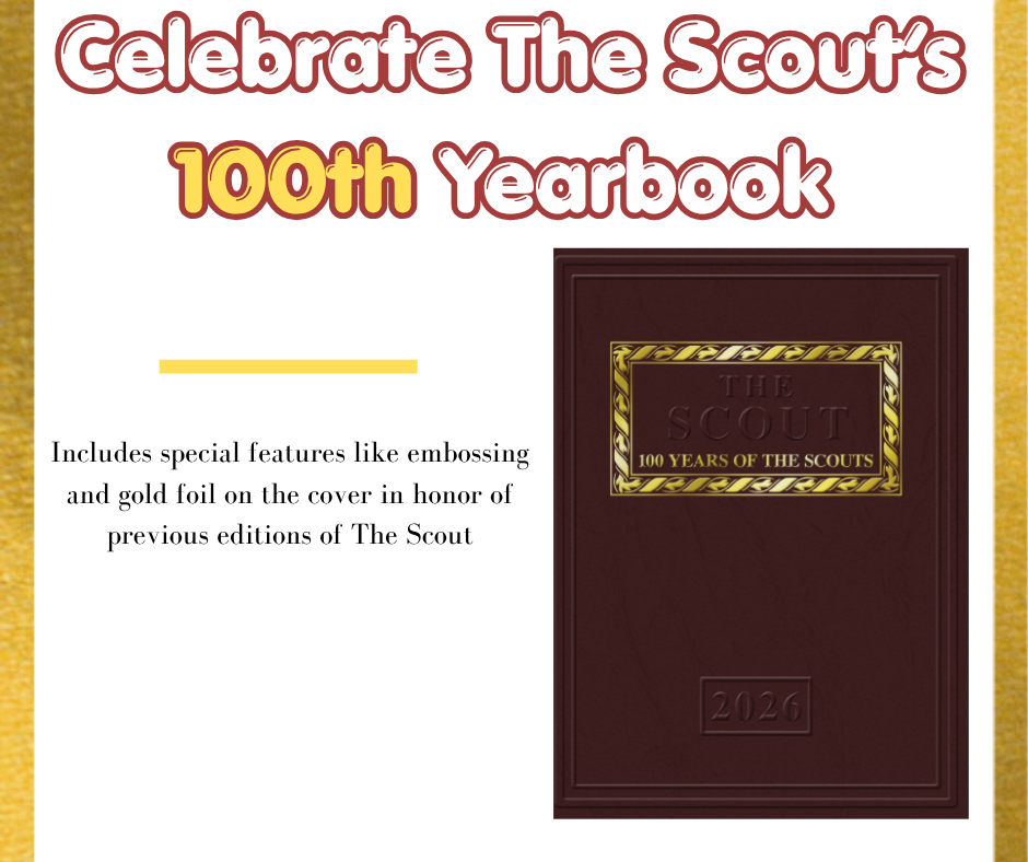 Cover of yearbook is shown.