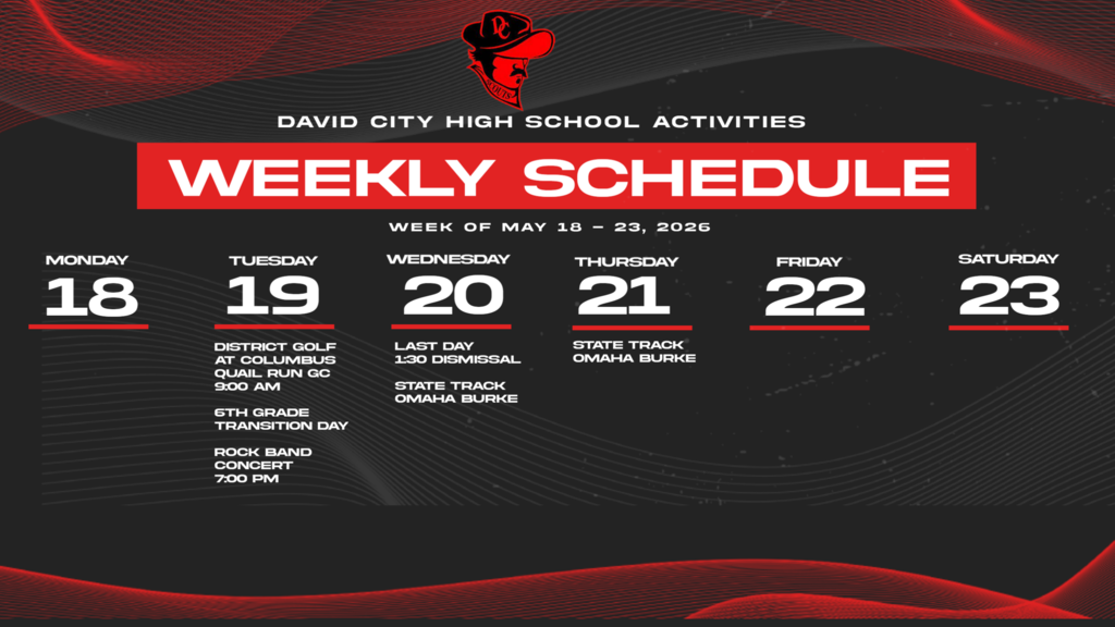 Scout Activities for the Week of May 18th, 2026