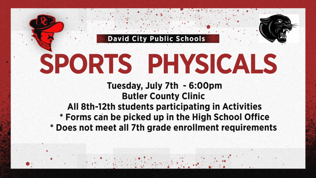 Athletic Physical Reminder