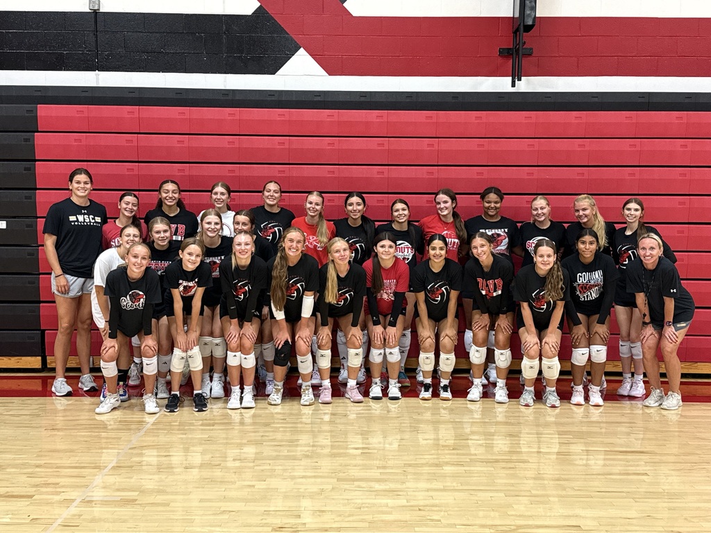 Wayne State Camp Participants with Coach DePew & Taya Beller