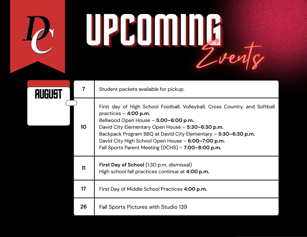 Upcoming Events