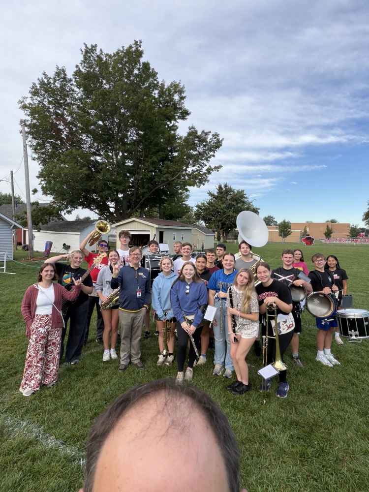 26 Scout Band with Dr. Alber