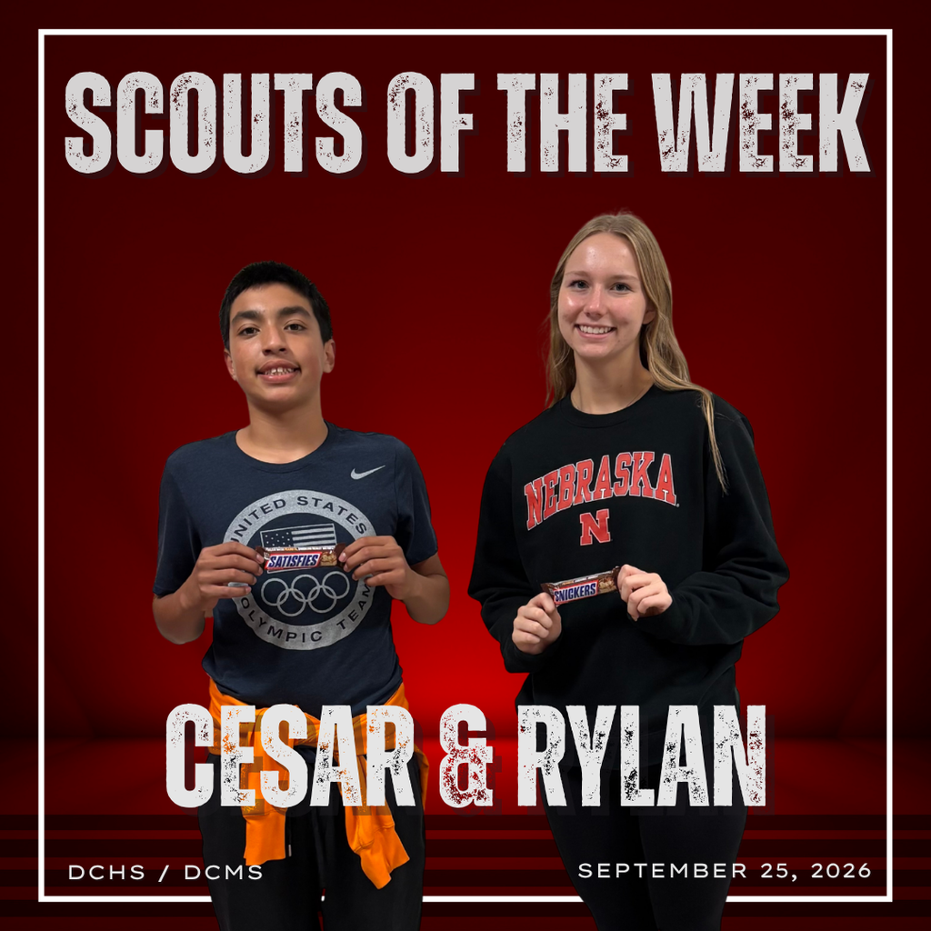 September 25th Scouts of the Week