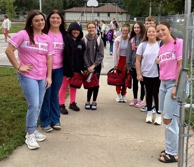Thank you to these awesome students for starting their day with us at the elementary!