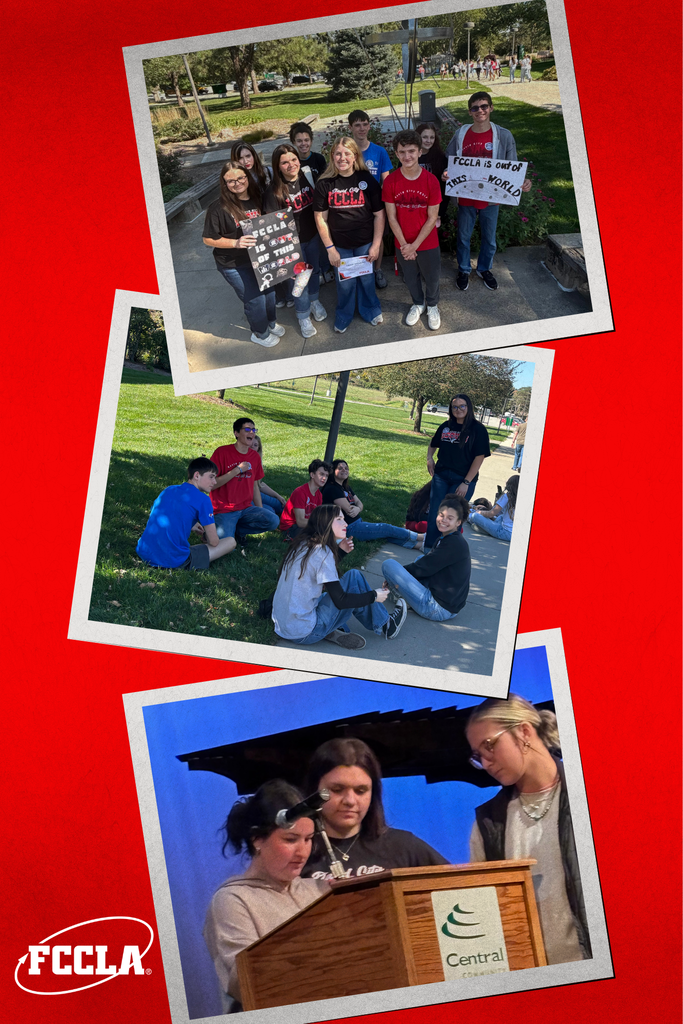 DCHS FCCLA members at the District Leadership Conference.