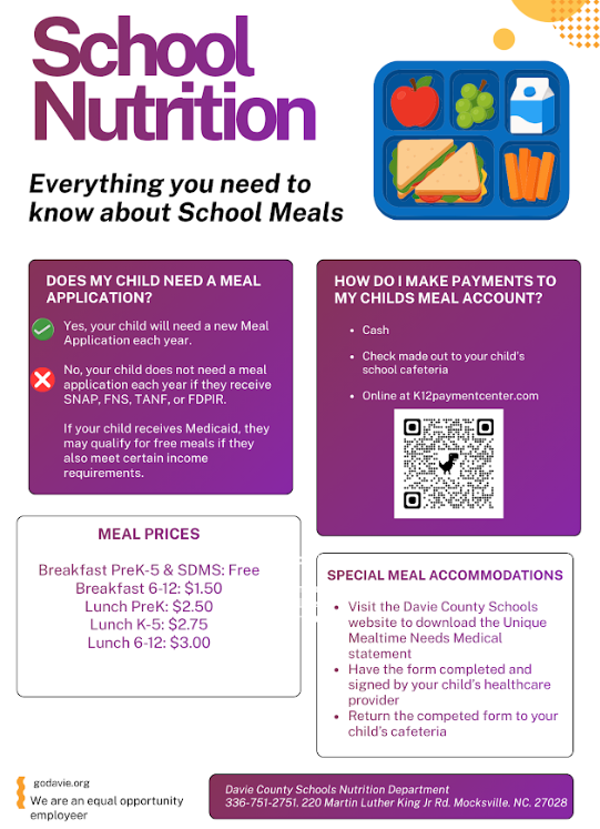 School Nutrition Information