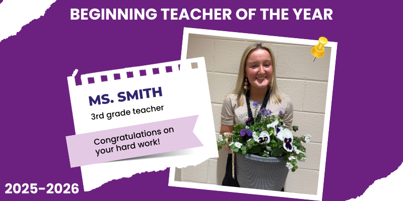 Beginning Teacher of  the Year