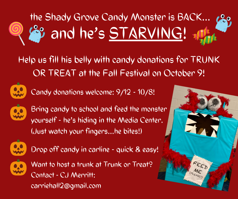 SGES Candy Donations