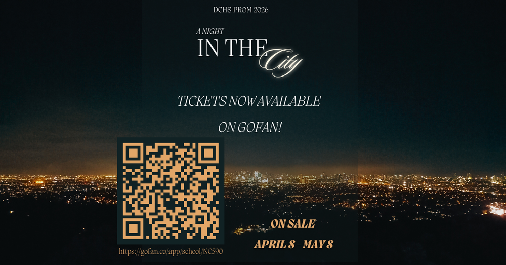 Prom tickets are officially ON SALE!  Join us for “A Night in the City” on Saturday, May 16, at Kaleideum (7–11 PM). Tickets are online only via GoFan starting today (https://gofan.co/event/6420475?schoolId=NC590).  - No debt? Use your student ID as your code - Owe fees? Pay first, then get your access code Don’t forget - guest forms are due by May 1 and must be approved before purchasing. Let’s make it a night to remember, War Eagles 🧡🦅