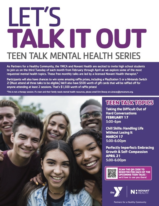 YMCA Mental Health Series Flyer