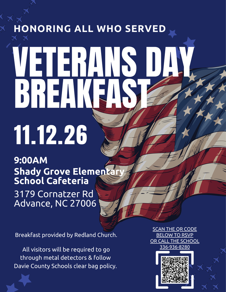 Veterans' Day Breakfast Nov. 12th