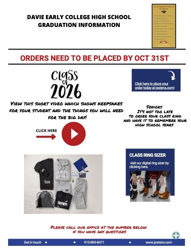 Graduation and Class Ring Flyers